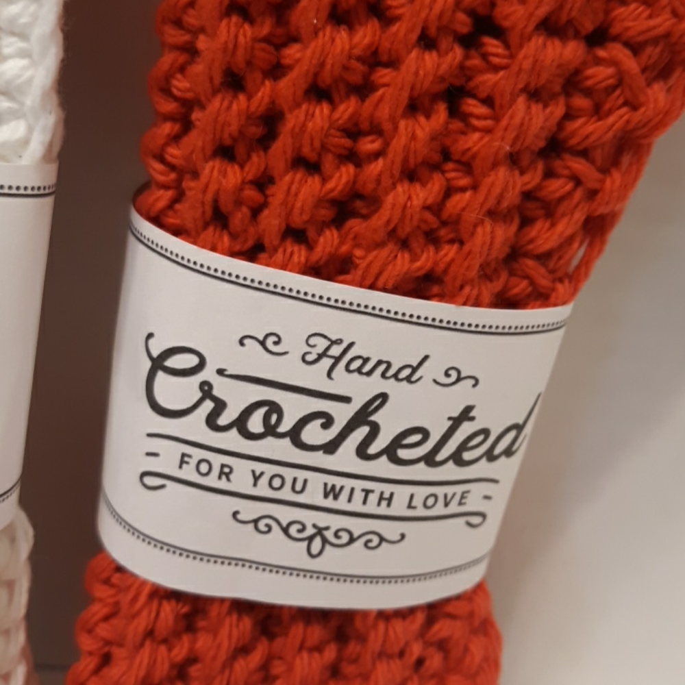 Crochet Handmade Dish Cloths with free sophi keych - Picture 3 of 4